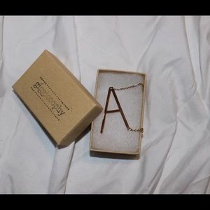 Gold ‘A’ Necklace